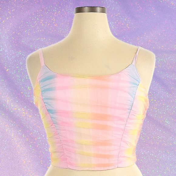 DOLLS KILL x My Little Pony Dash of Sparkle corset top